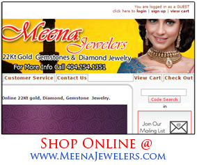 Shop online @ Meena Jewelers